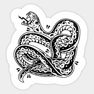 ANGRY SNAKE Sticker